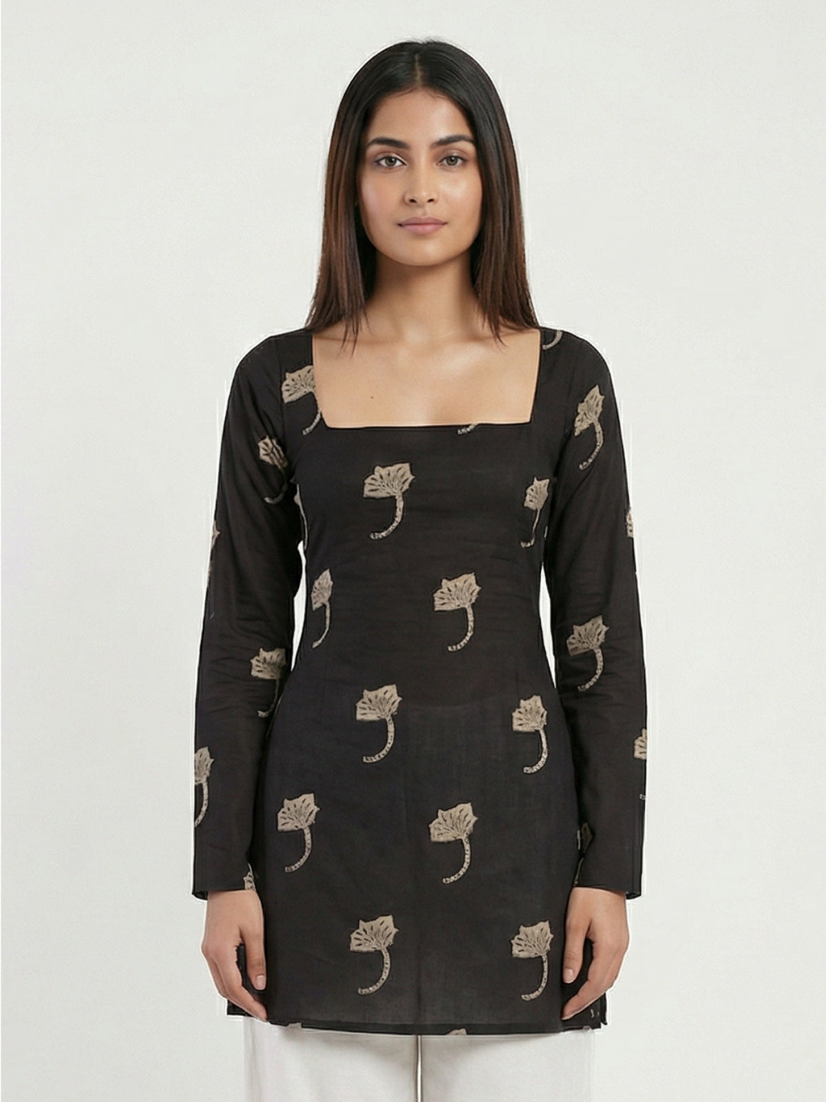 Sajna Sleeved Corset Kurti