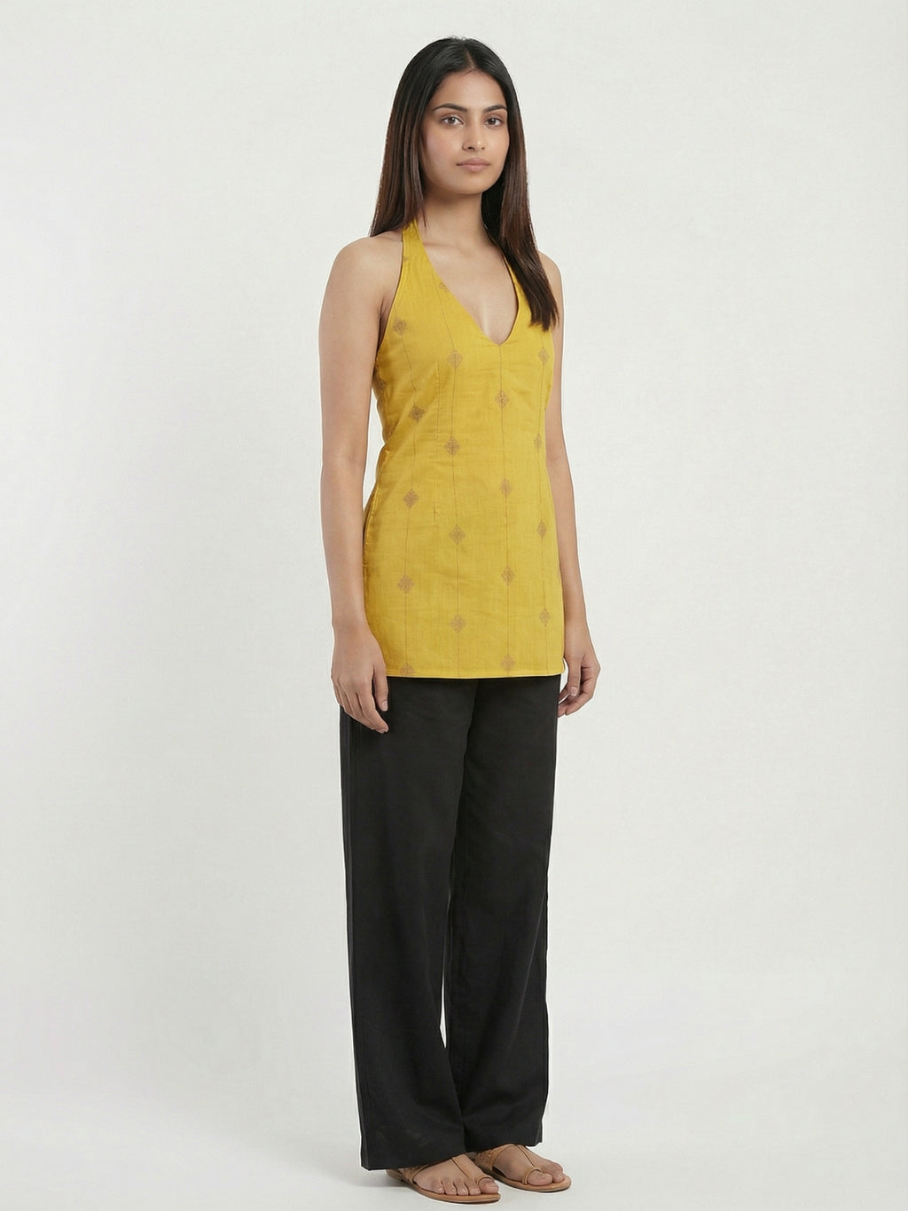 Andaaz Halterneck Corset Kurti