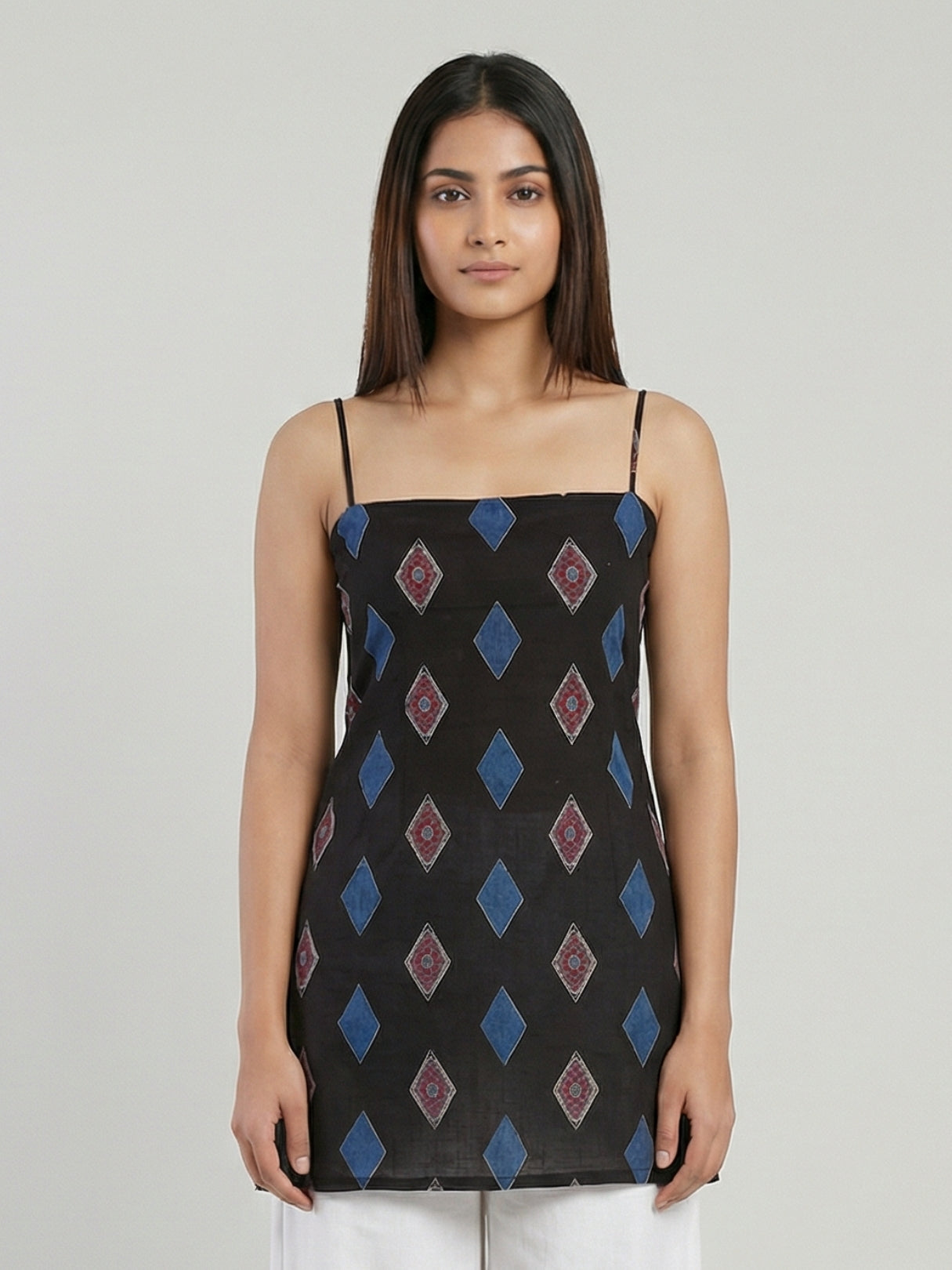 Aradhya Noodle Strap Corset Kurti