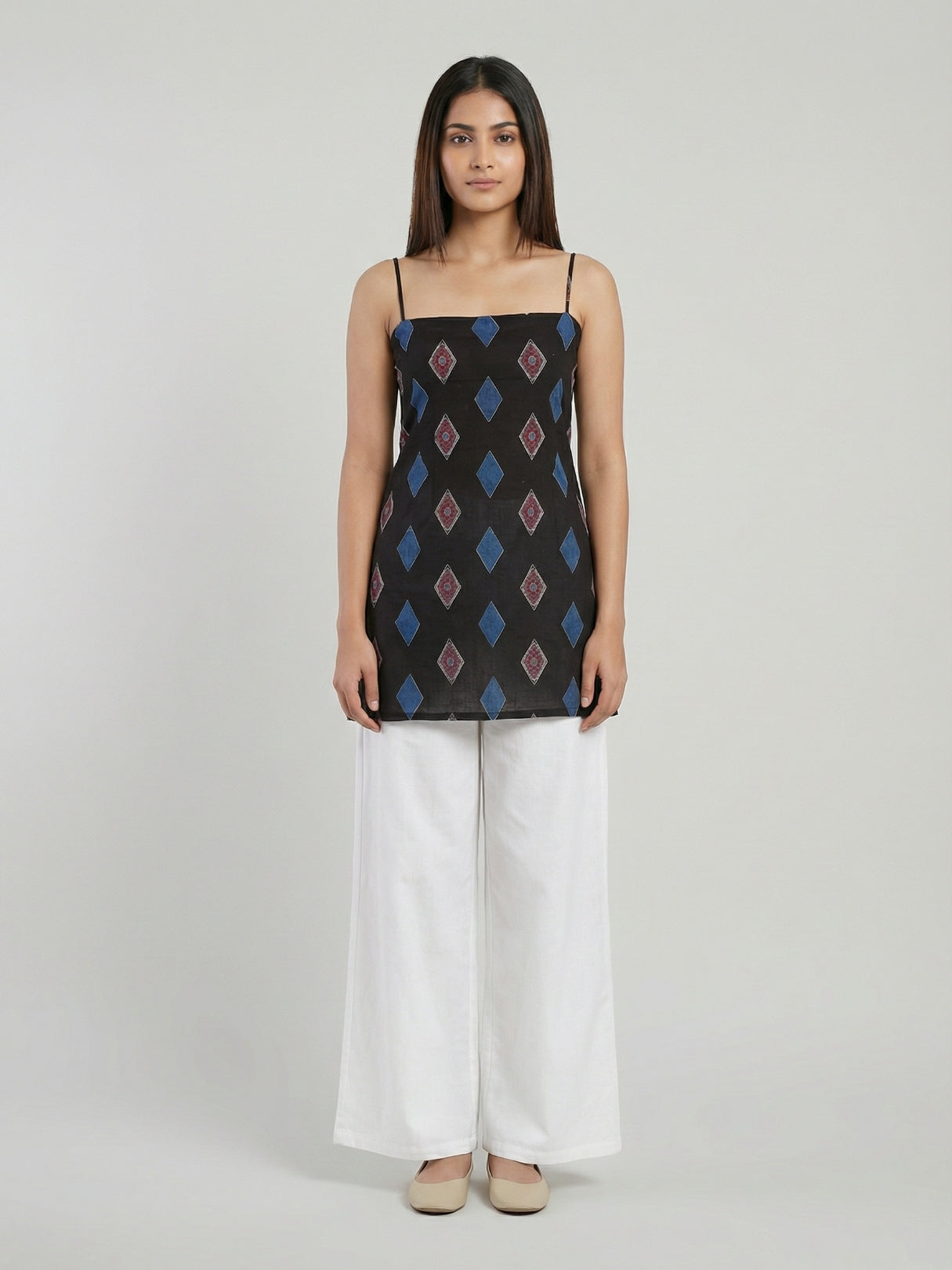 Aradhya Noodle Strap Corset Kurti