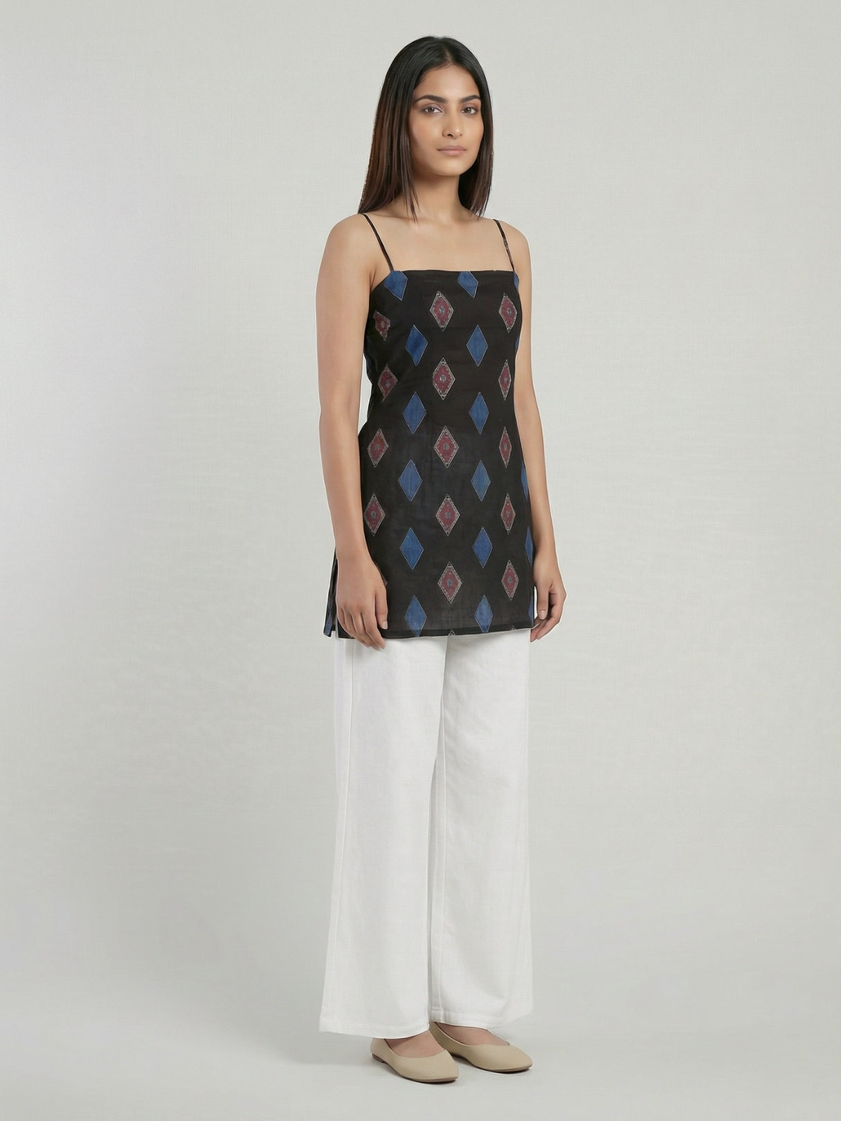 Aradhya Noodle Strap Corset Kurti