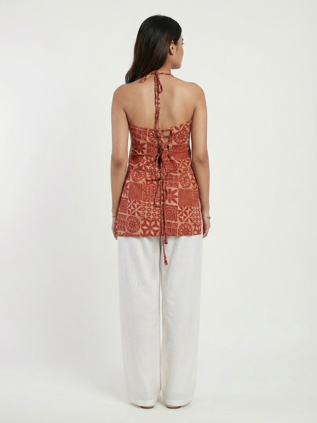 Dilkash Halterneck Corset Kurti