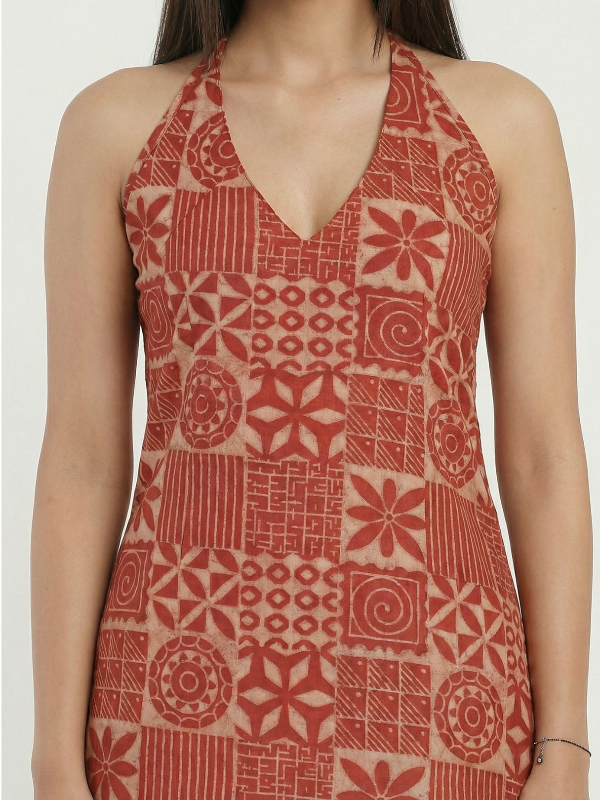 Dilkash Halterneck Corset Kurti
