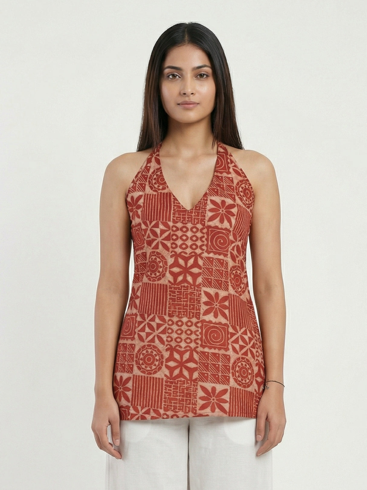 Dilkash Halterneck Corset Kurti