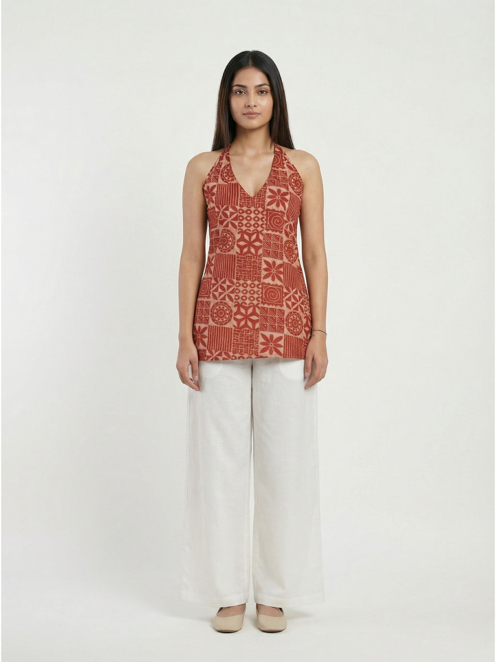 Dilkash Halterneck Corset Kurti