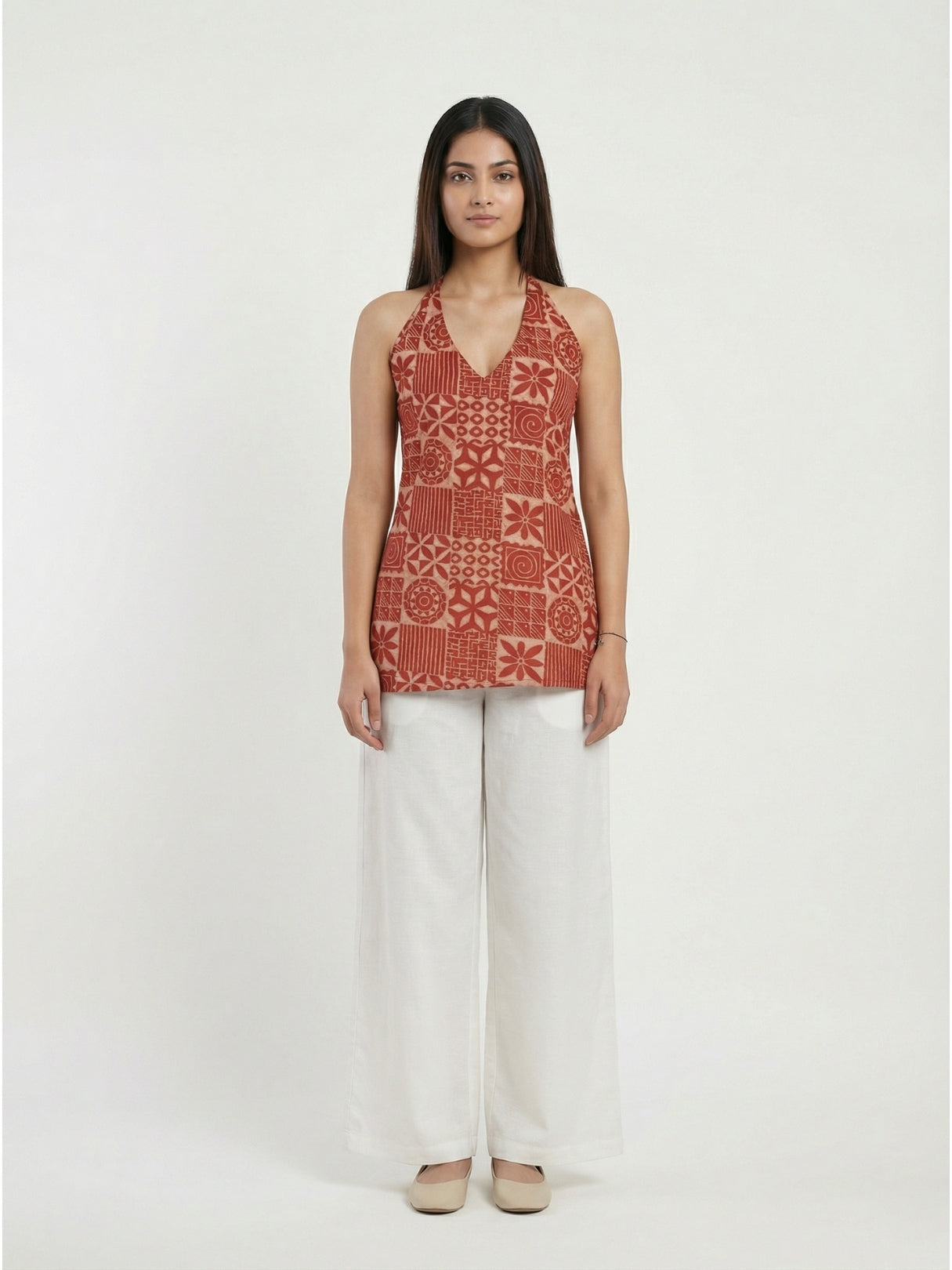 Dilkash Halterneck Corset Kurti