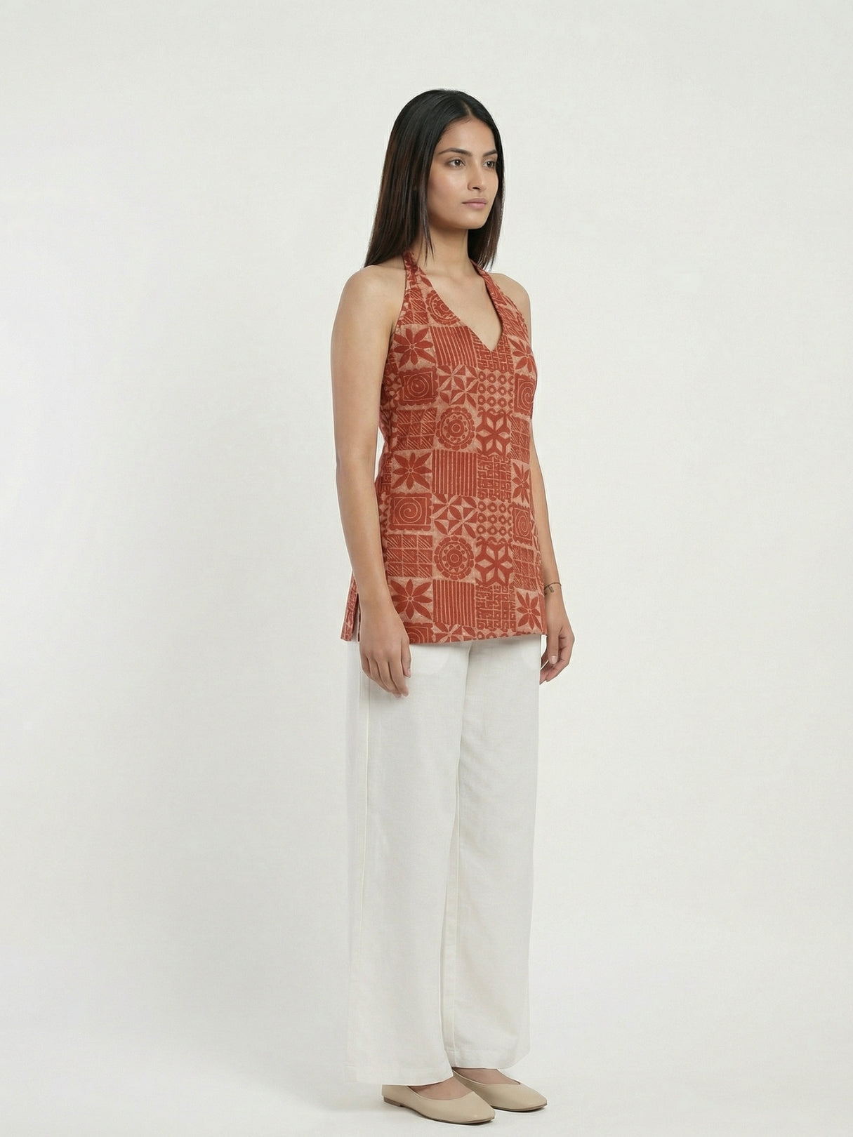 Dilkash Halterneck Corset Kurti