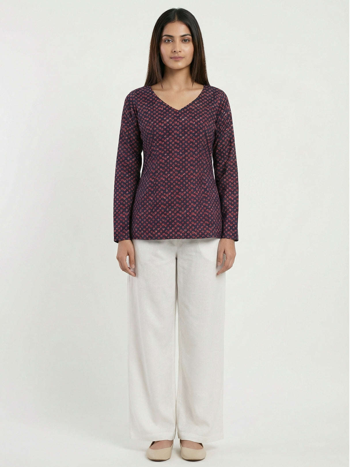 Illahi Sleeved Modest Kurti