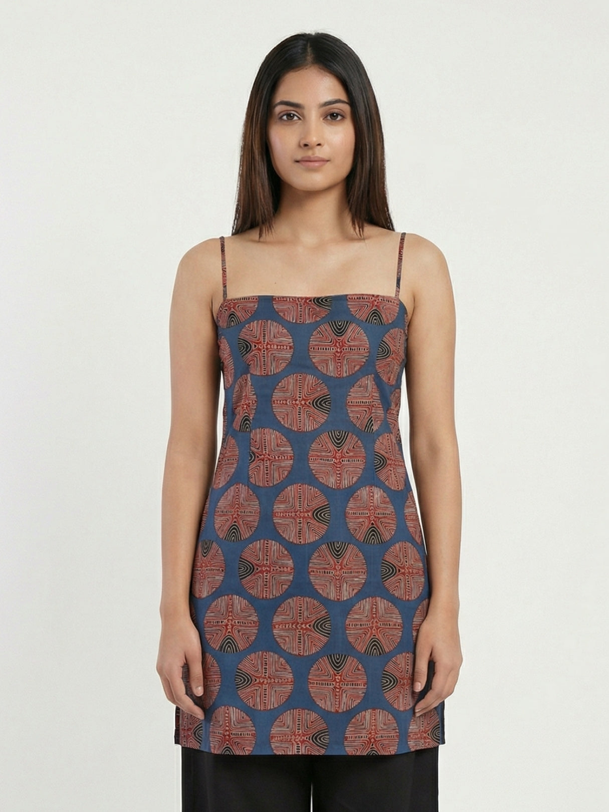 Mannat Noodle Strap Corset Kurti