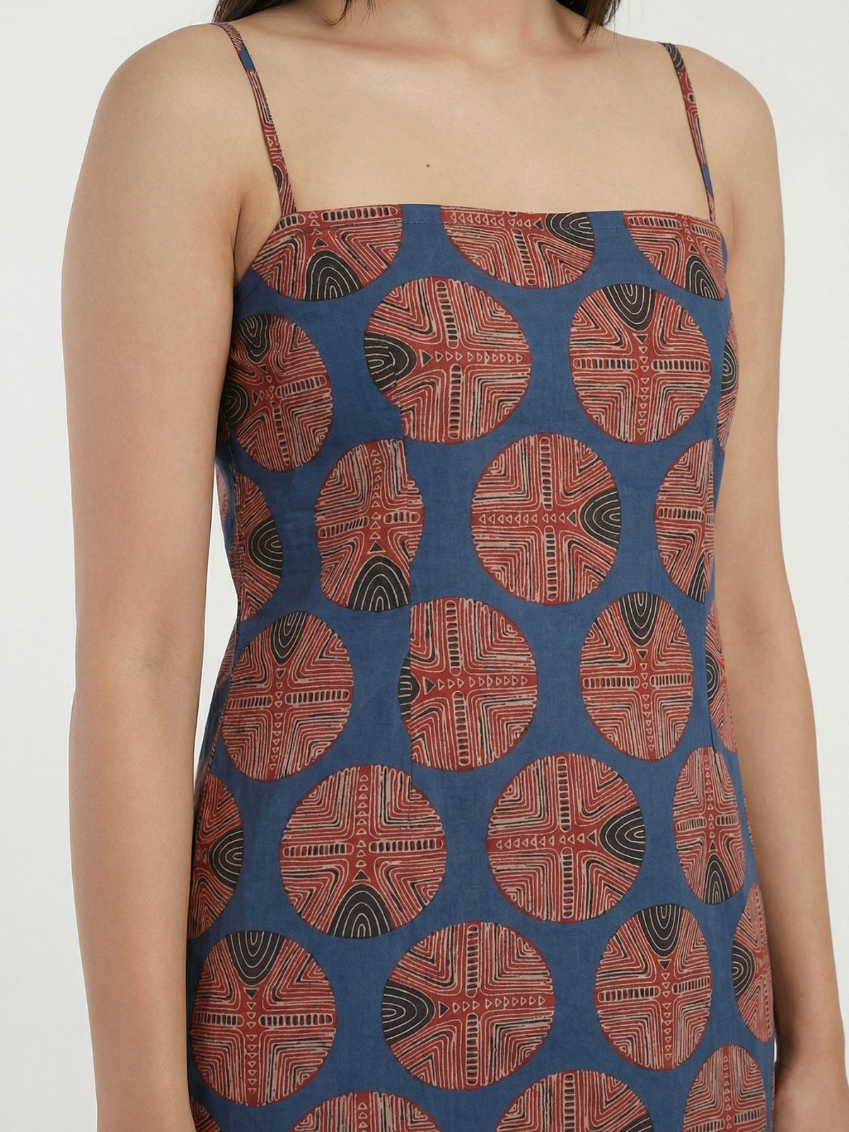 Mannat Noodle Strap Corset Kurti