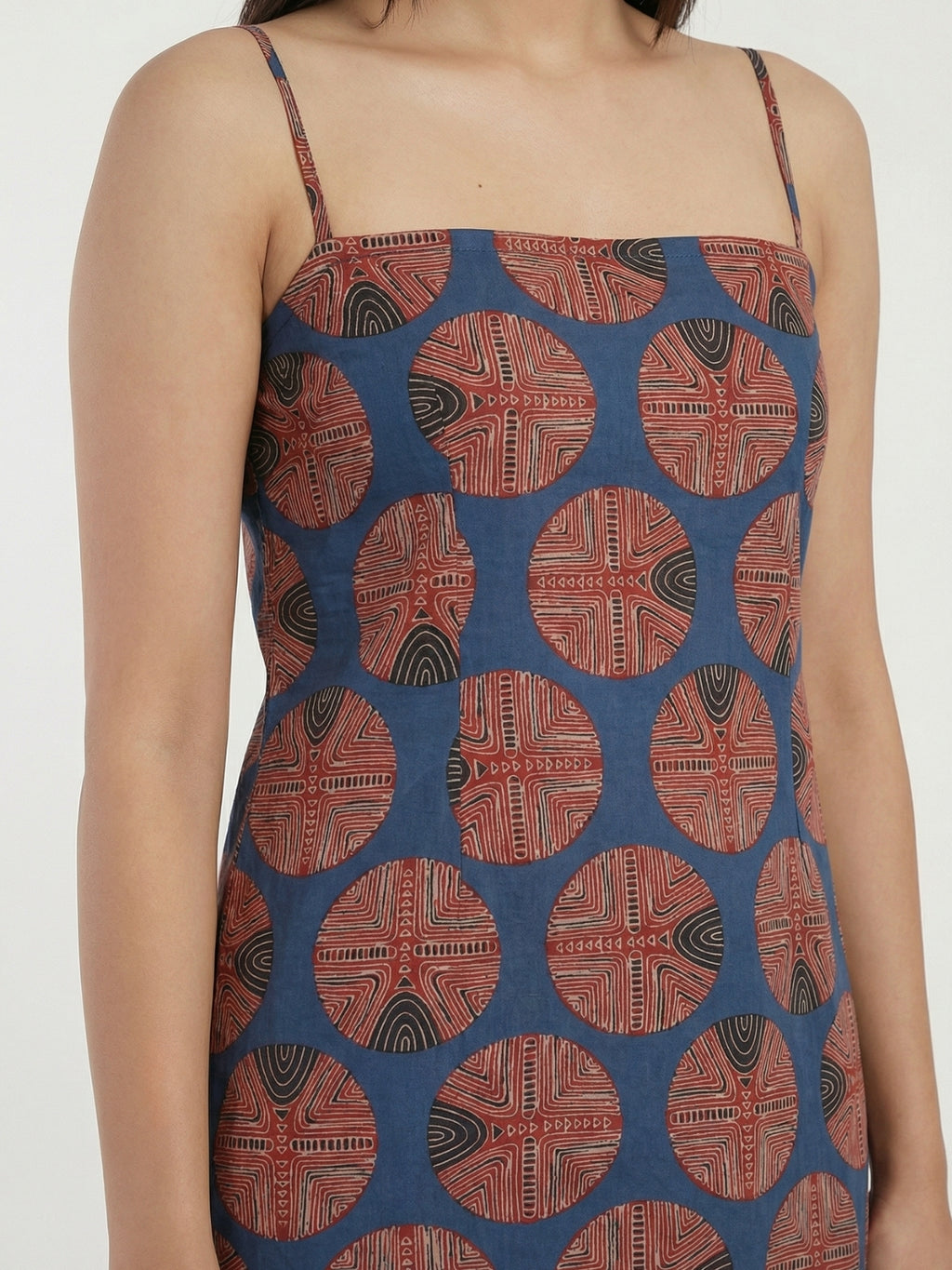 Mannat Noodle Strap Corset Kurti