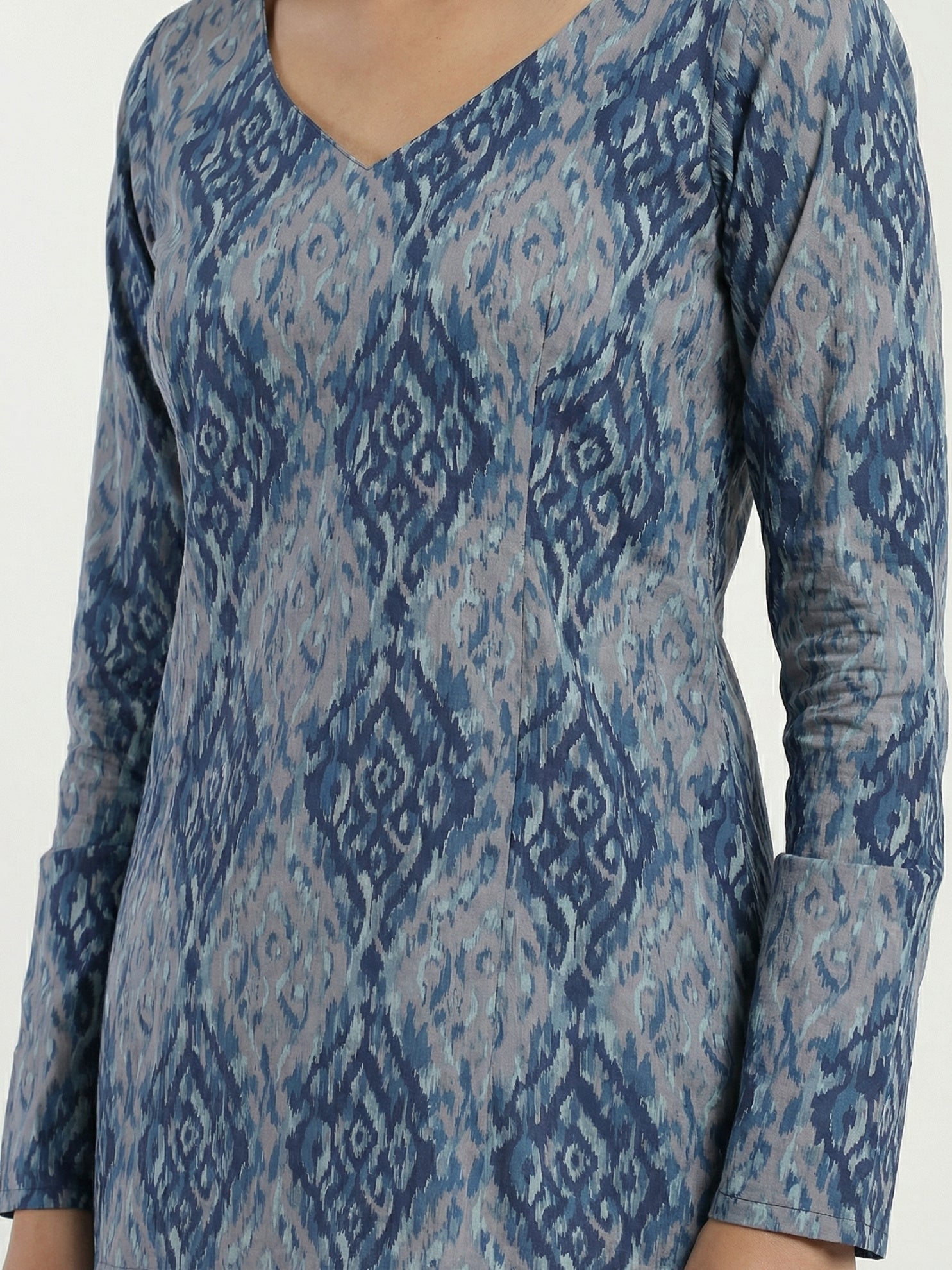 Manzil Sleeved Modest Kurti