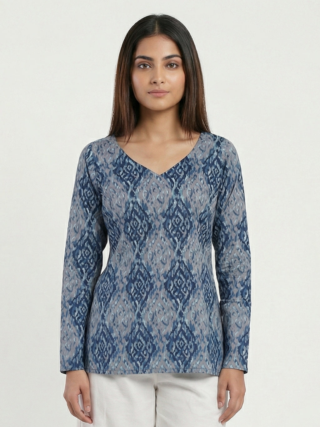 Manzil Sleeved Modest Kurti