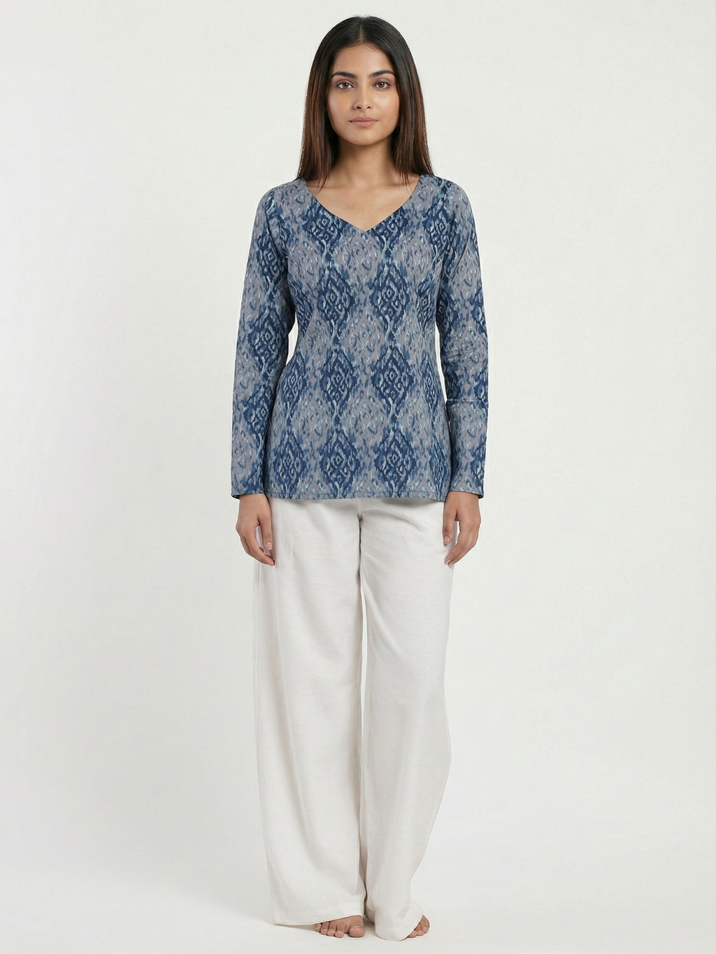 Manzil Sleeved Modest Kurti