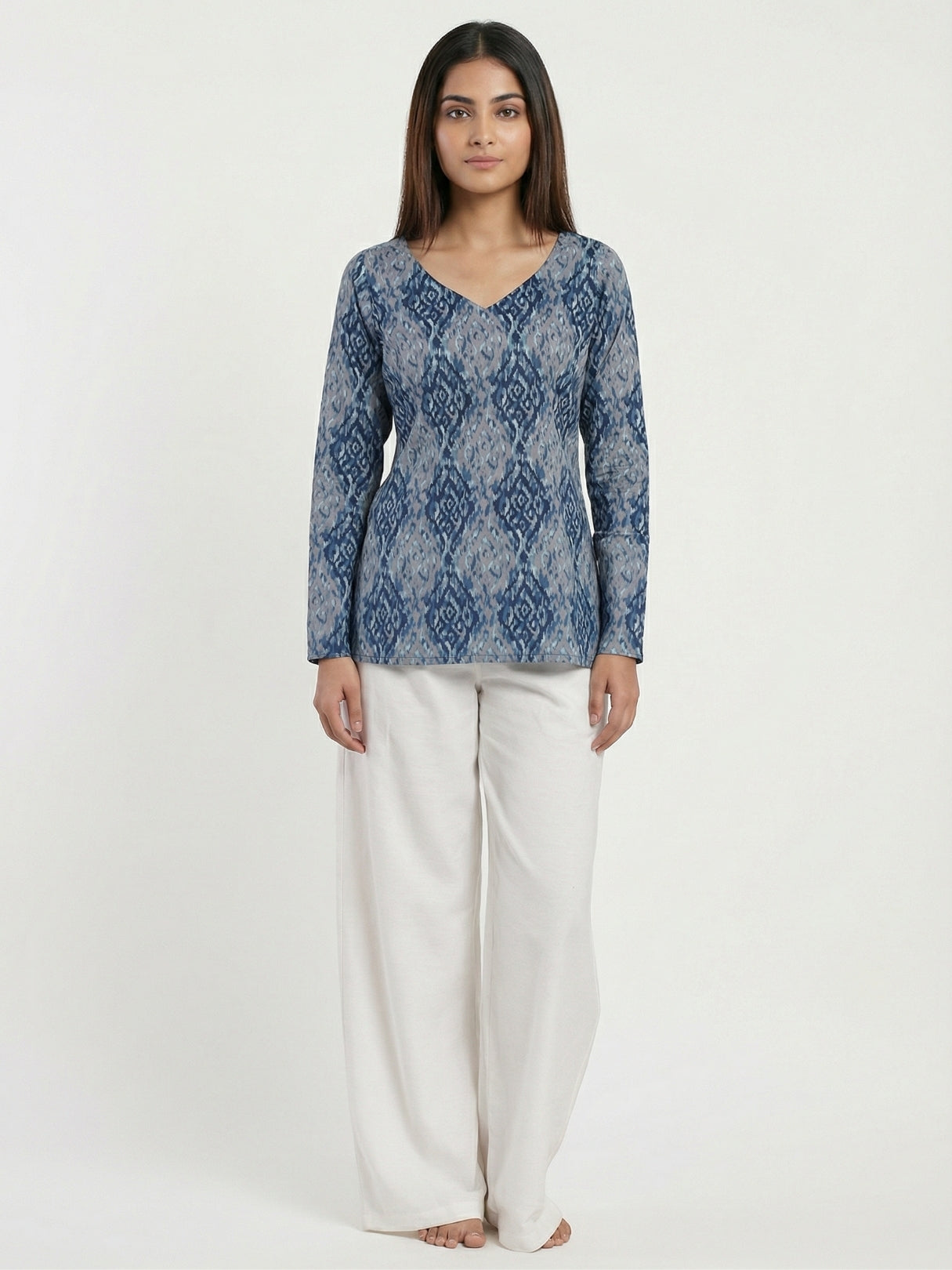 Manzil Sleeved Modest Kurti