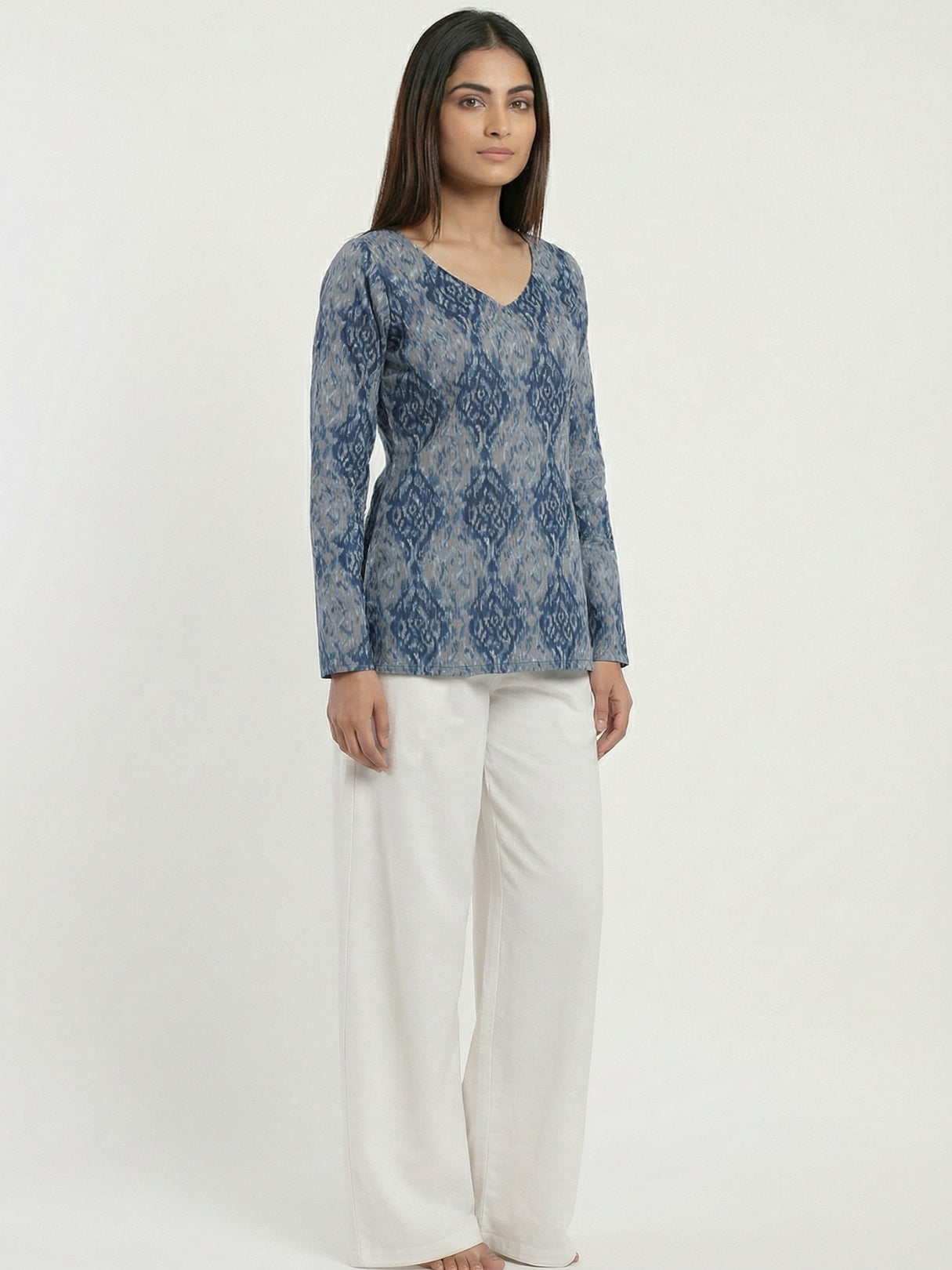 Manzil Sleeved Modest Kurti