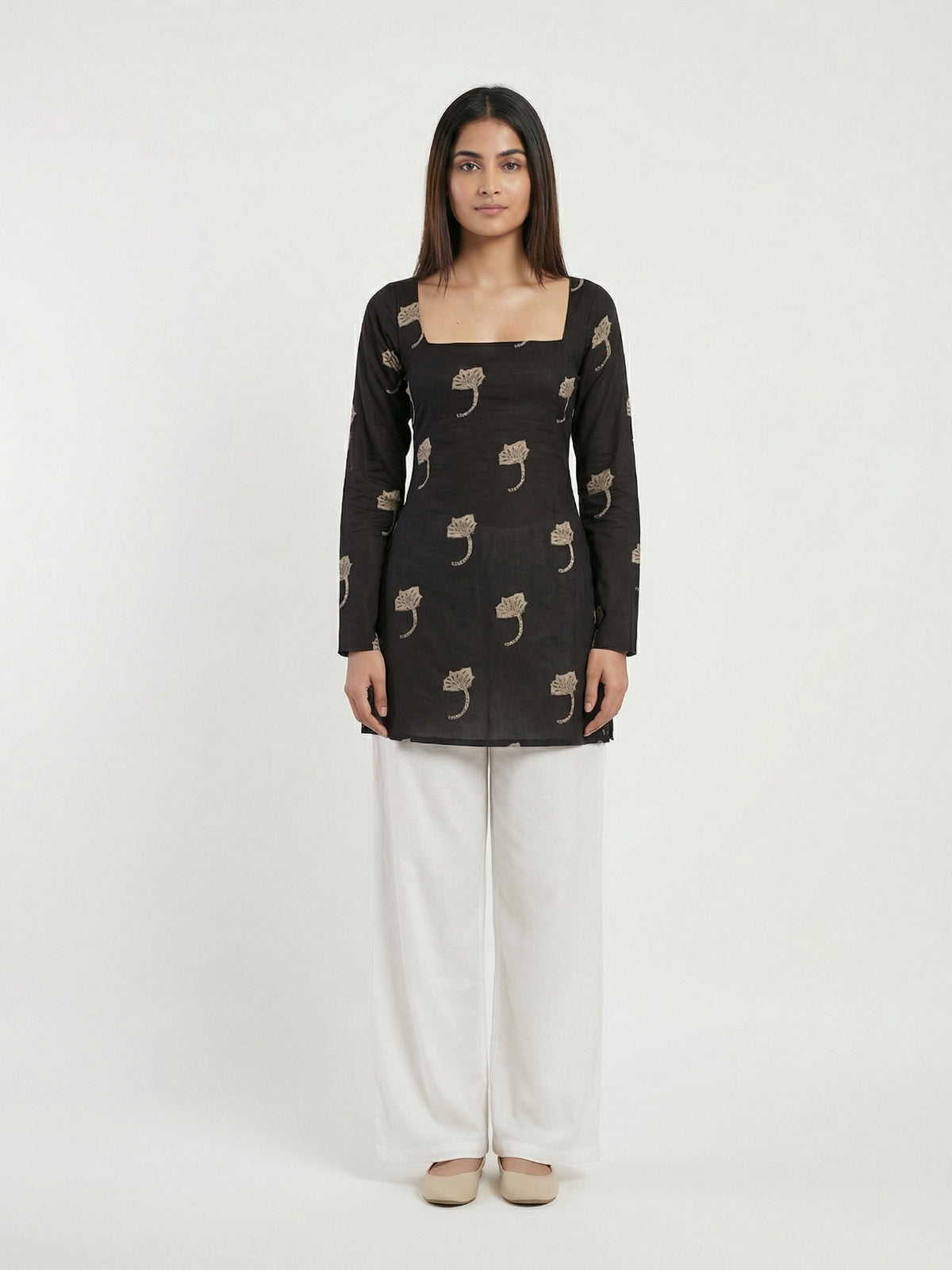 Sajna Sleeved Corset Kurti