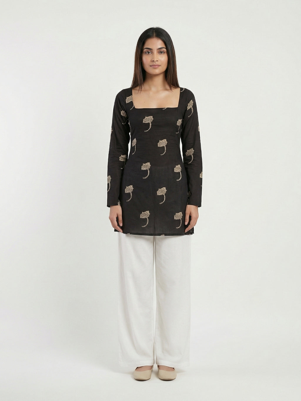 Sajna Sleeved Corset Kurti