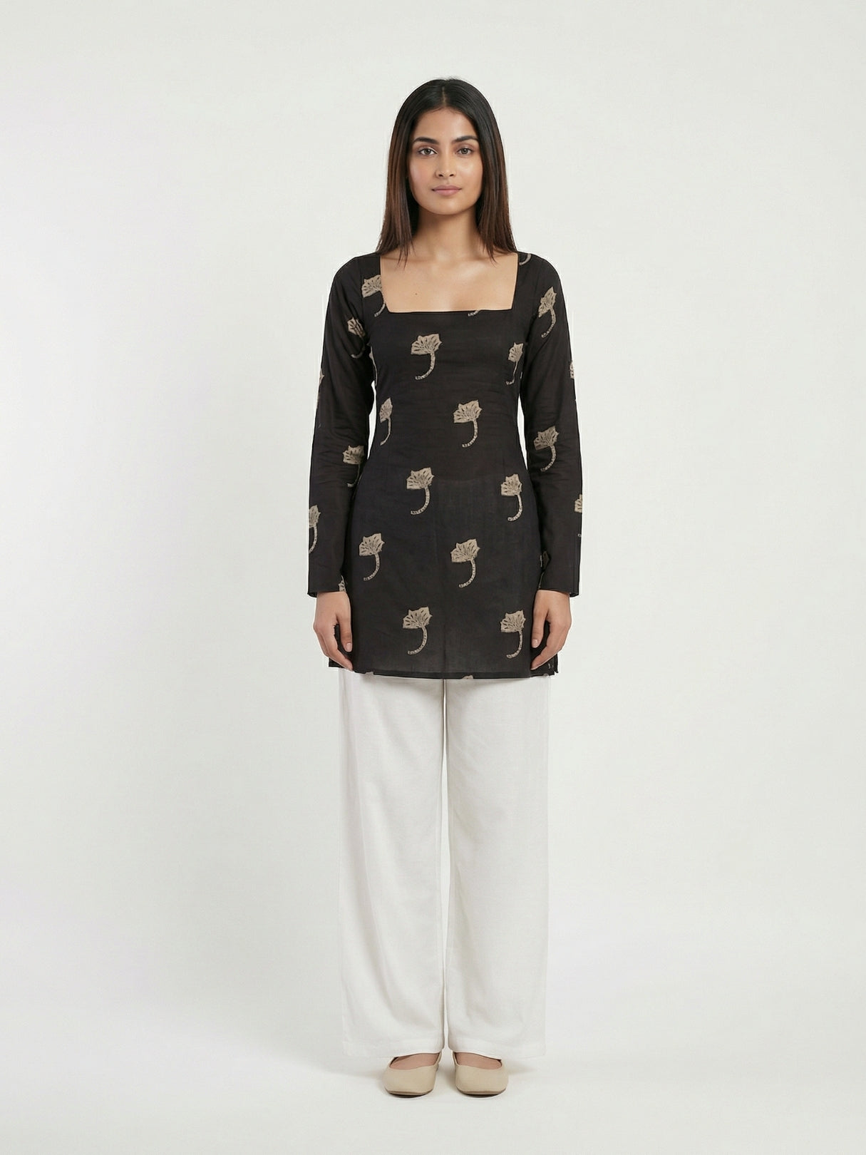 Sajna Sleeved Corset Kurti