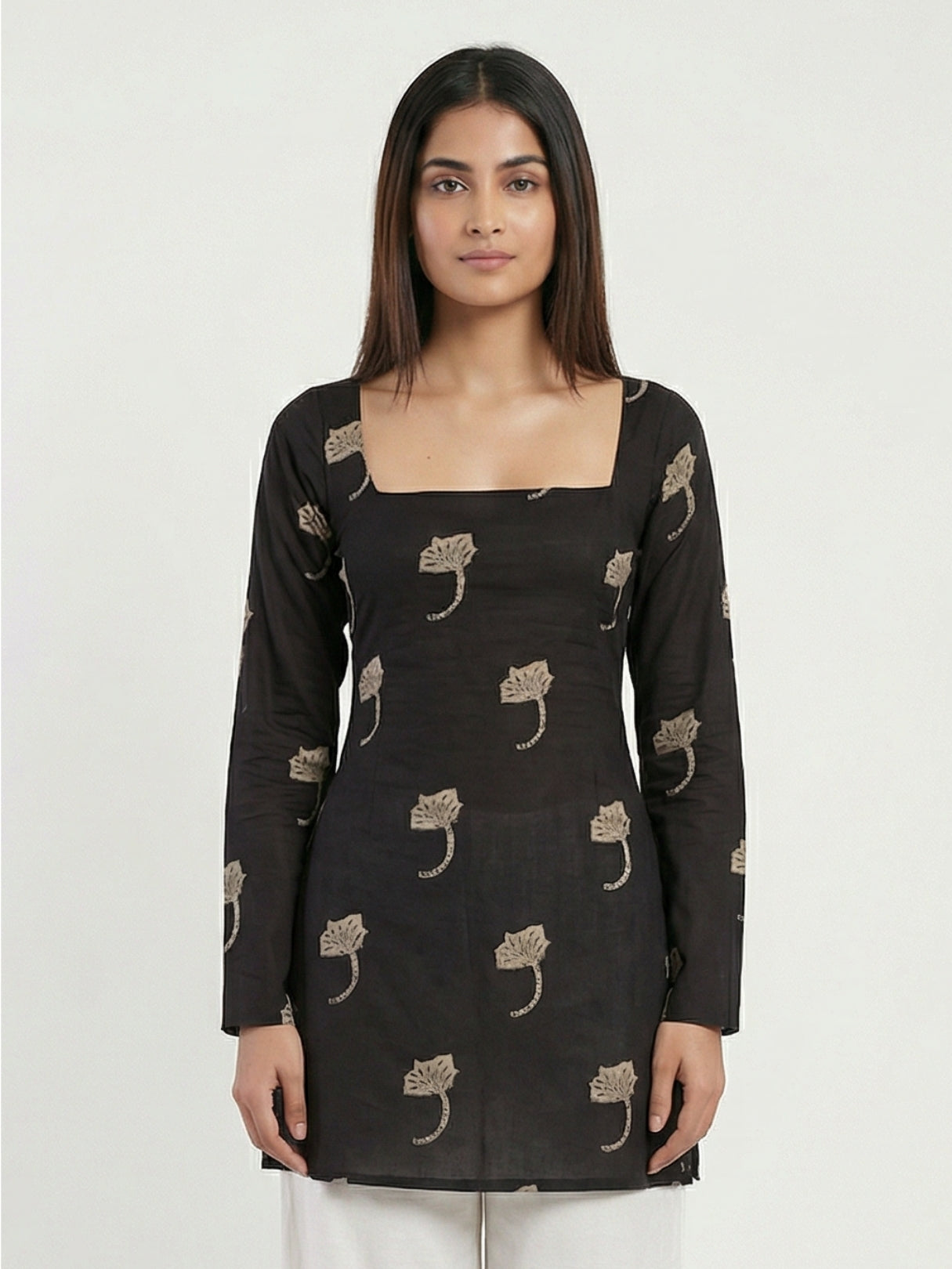 Sajna Sleeved Corset Kurti