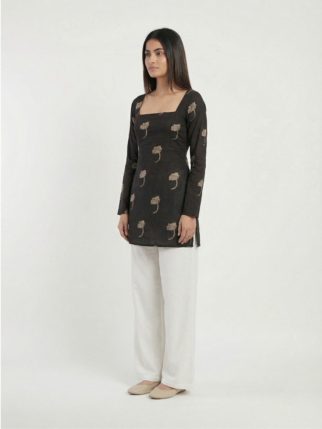Sajna Sleeved Corset Kurti