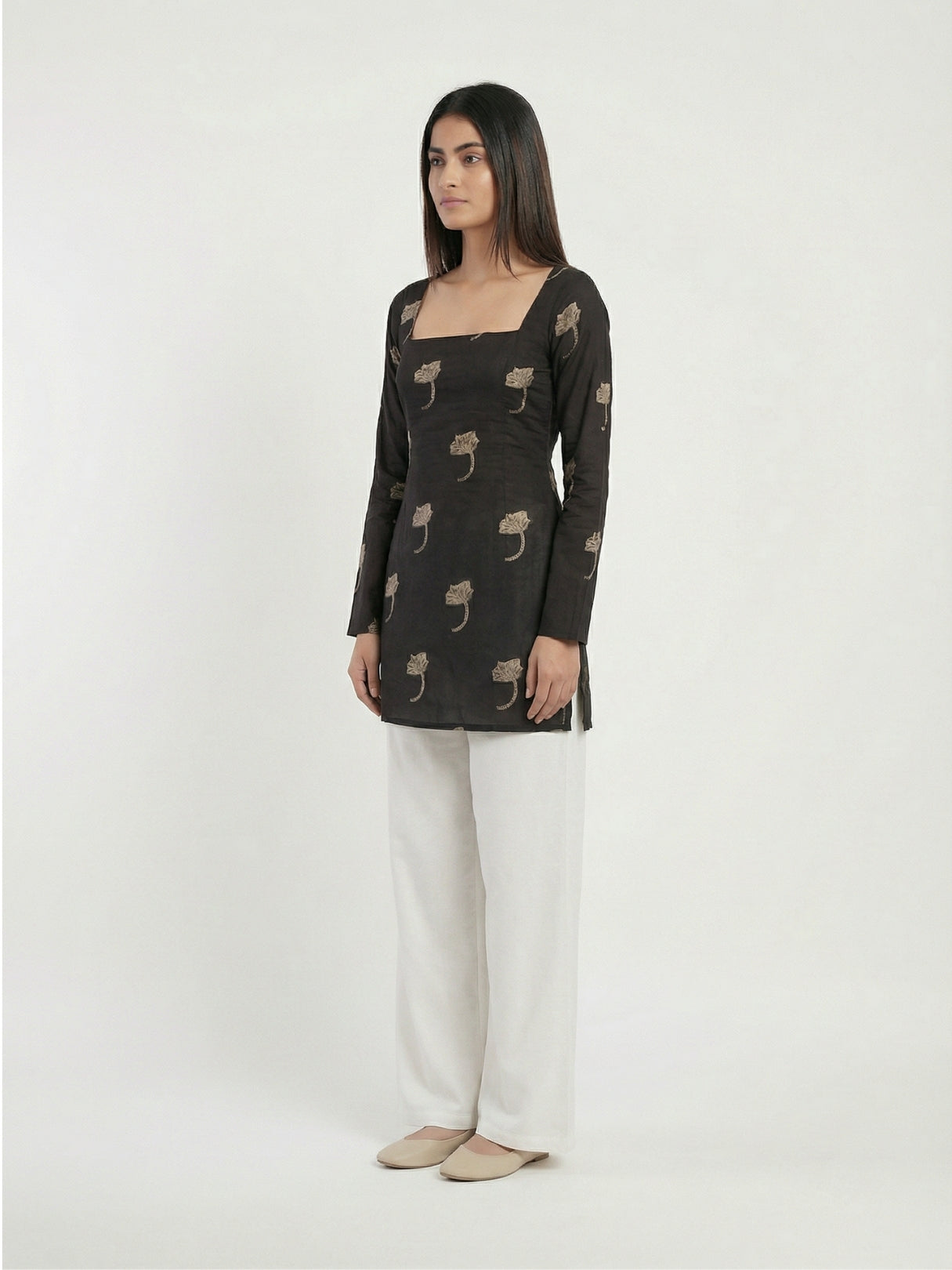 Sajna Sleeved Corset Kurti