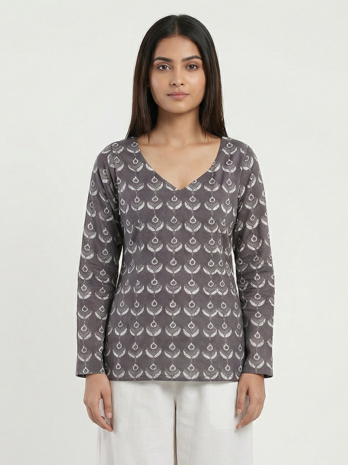 Urvi Sleeved Modest Kurti